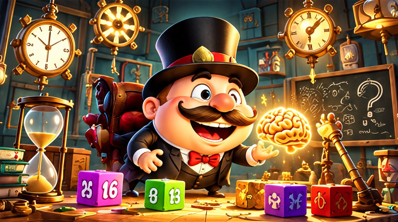 Mr Greedy Brain Puzzle key art